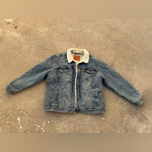 Levi’s Denim Jacket with Sherpa Lining